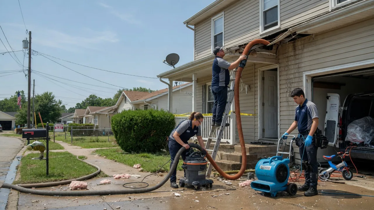 Water Damage Restoration in Ewing, MO near me